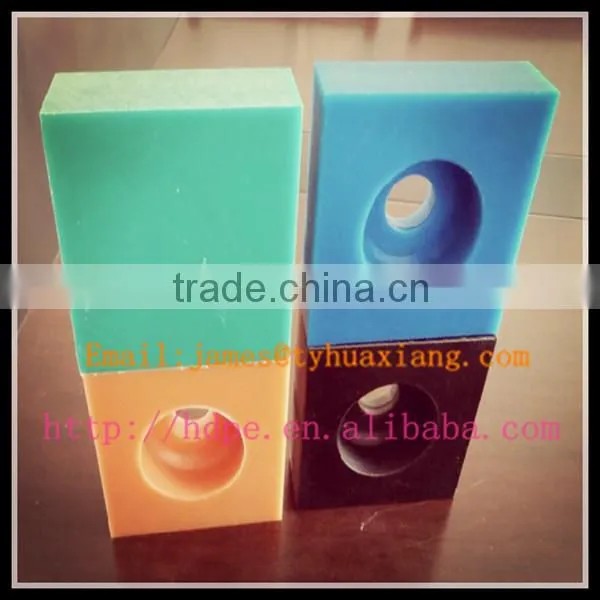 Special uhmwpe shaped plastic part PE list of plastic products