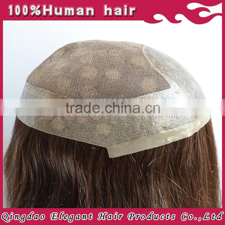 2015 new products unprocessed real human hair womens toupee