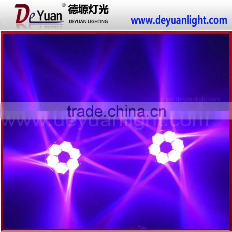 2015 hot selling beam light 6pcs bee eye mini led moving head disco light