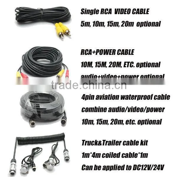 RV-9008-1V 9 inch car rear view camera system with digital LCD monitor, HD CCD camera