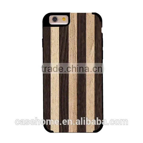 For iphone 6s Real Wood Wooden Hard Back Case