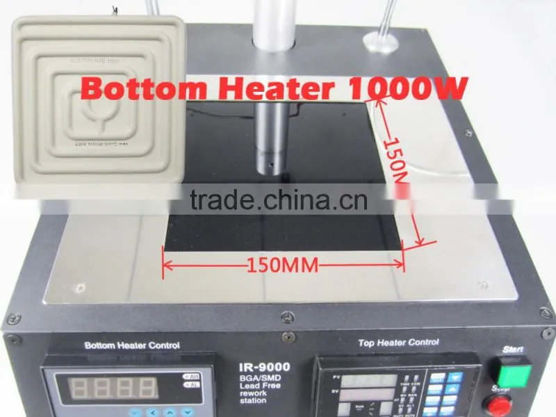 LY IR9000 V.1 lead-free infrared bga station,upgrade from IR6000