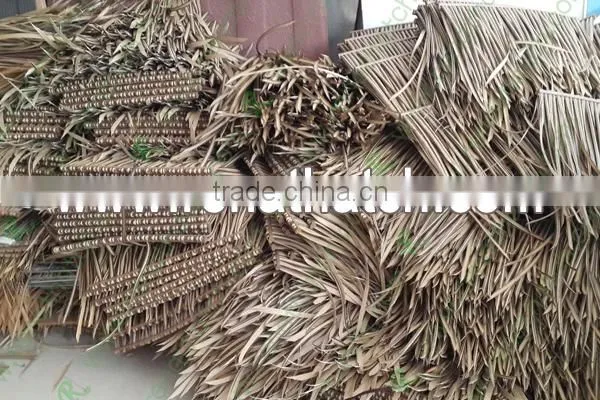 Fire retardant artificial thatch roof, gazebo