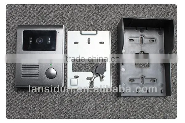 Popular wired video door bell video phone