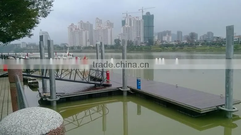 Mass production good quality plastic floating dock