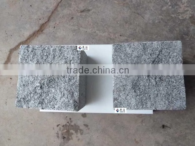 G654 Flamed Granite Cube Stones
