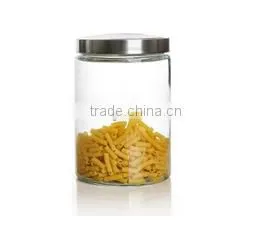 Hot sale transparent healthy food mason jar glass spice bottle with lid