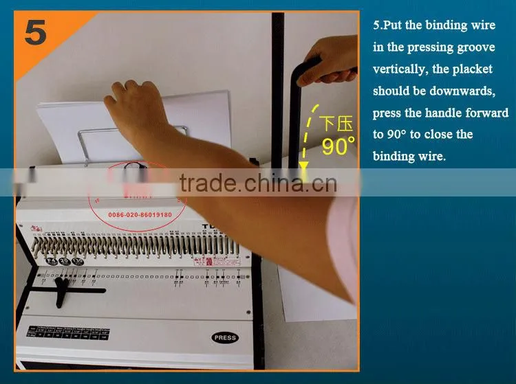 Perfect wire binding machine wire binder