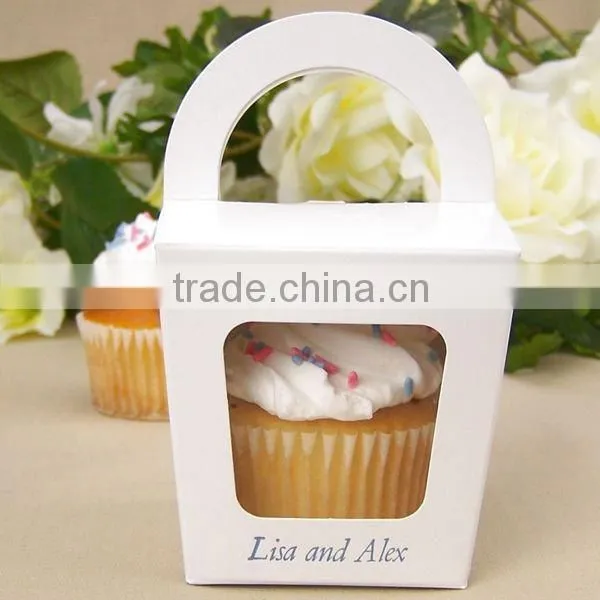 white pop Cupcake Box