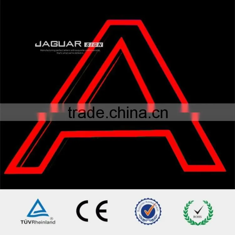 Alibaba express outdoor led multicolor signs with electronics led signs