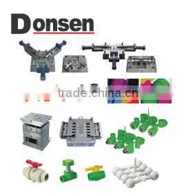 making high quality of PP compression fitting(reducing tee)