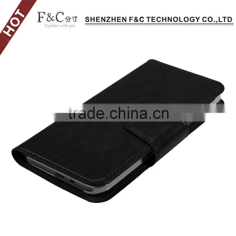 For HTC One M9 wallet pu leather case with card slots