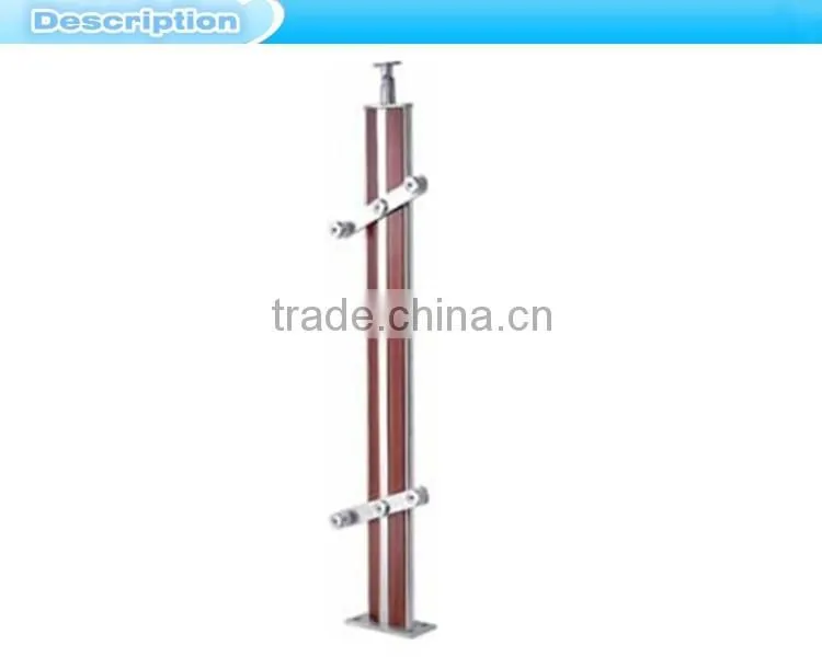 baluster stainless steel balcony wood railing designs