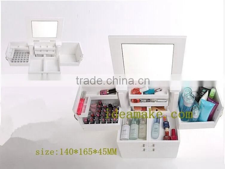 Bedside Table As Seen On TV,built in LED Lamp,Adjusts to any bed