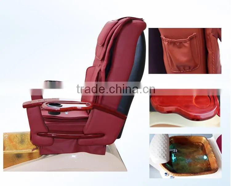 Luxury stlying pedicure foot spa massager chair