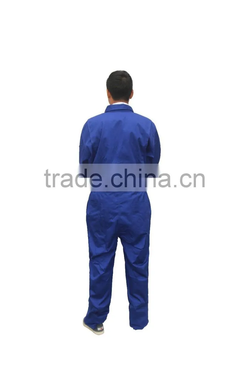 Breathable Navy Blue Clean room Boiler Suit