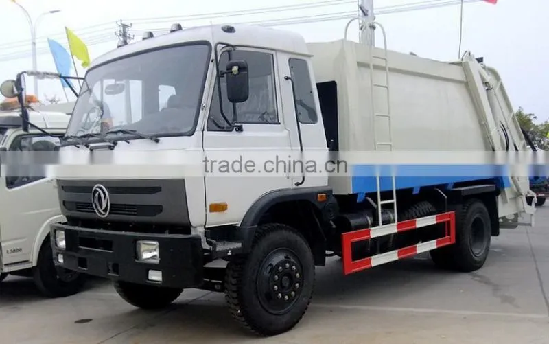 Dongfeng Chassis 8 Cubic Meters Garbage Refuse Compactor Truck