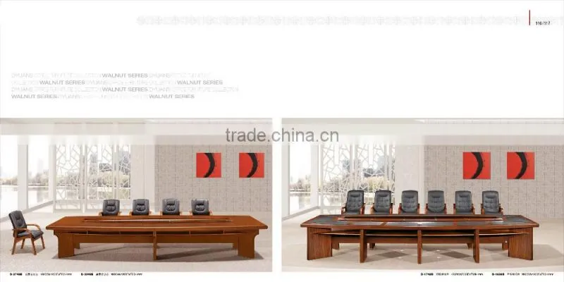 luxury marble conference table solid wood DYB14