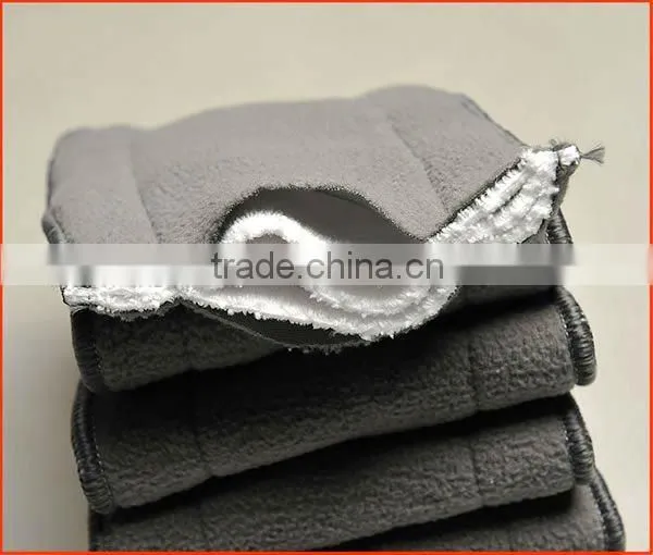 Charcoal Bamboo Cloth Diaper Inserts