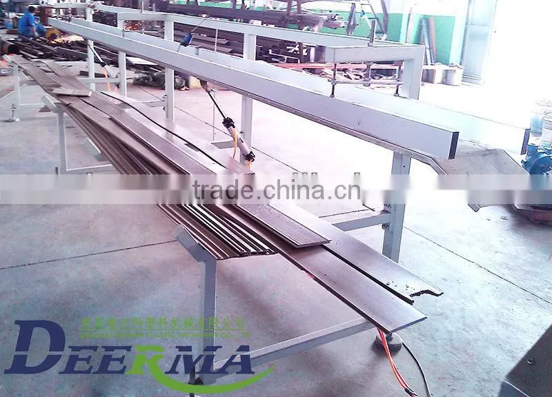 Eco-friendly WPC wood plastic profile WPC roofing tiles extrusion machine