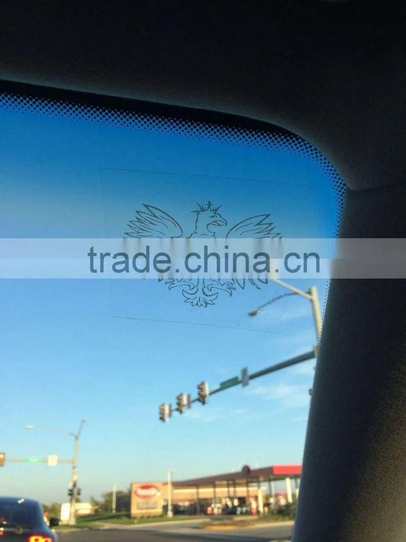 Custom pvc car window sticker,custom made static cling decals stickers printed waterproof decals