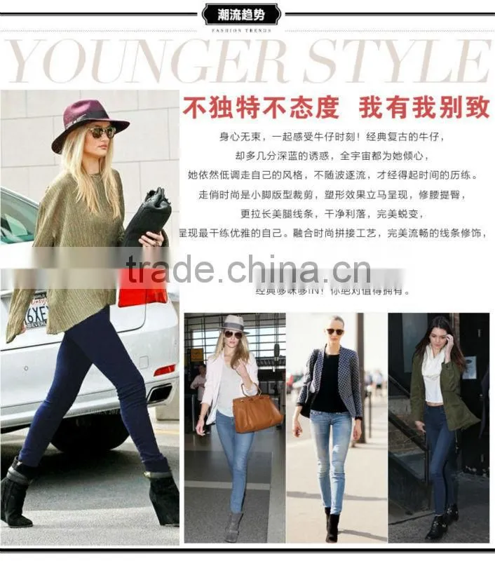Best selling new arrival wholesale pencil pants fancy legging women denim sex girls skinny jean tight pants lady sexy leggings