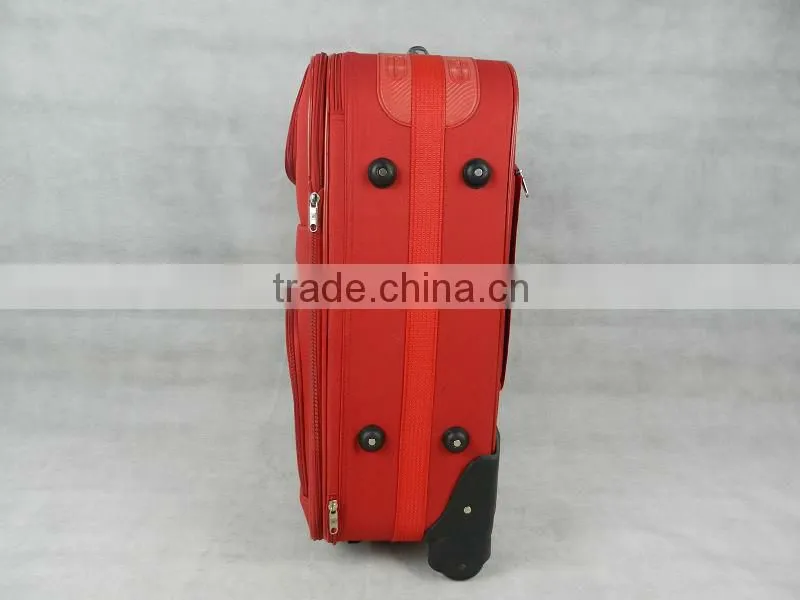 1pc promotional 21'' cabin luggage 600D1200D1680D polyester trolley luggage