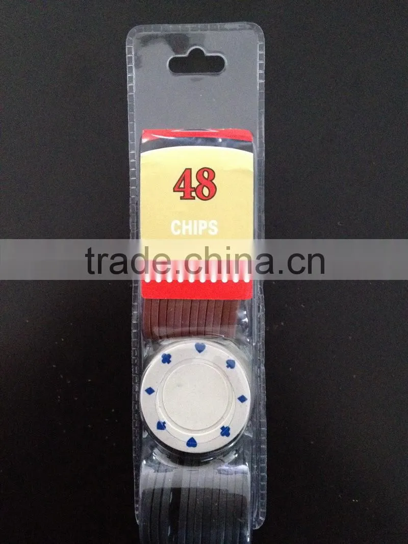 PP material pocker Chip super market package