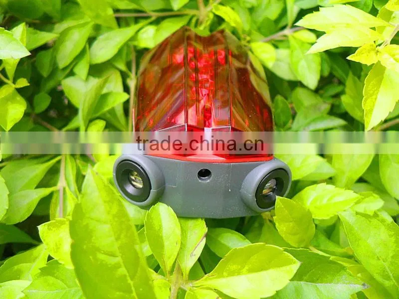 LED 5 mode with battery or USB charger bicycle laser signal light