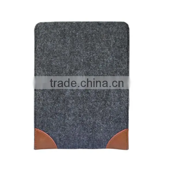 Felt envelope flip leather case for ipad mini