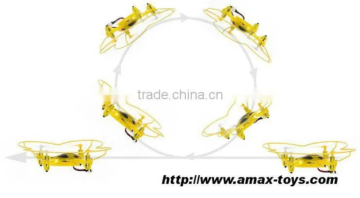 rm-0609990 2.4G 6 channel 4 axis quadcoper