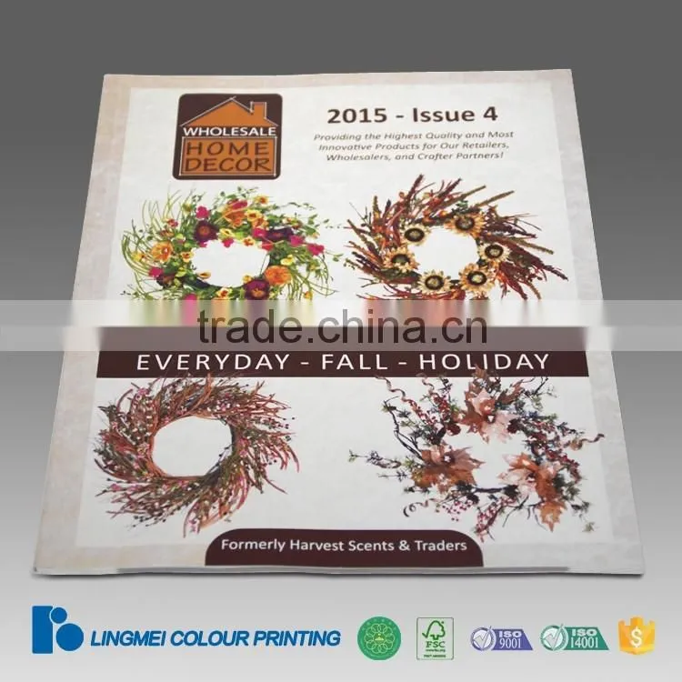 Customized English Product Catalogue Printing China