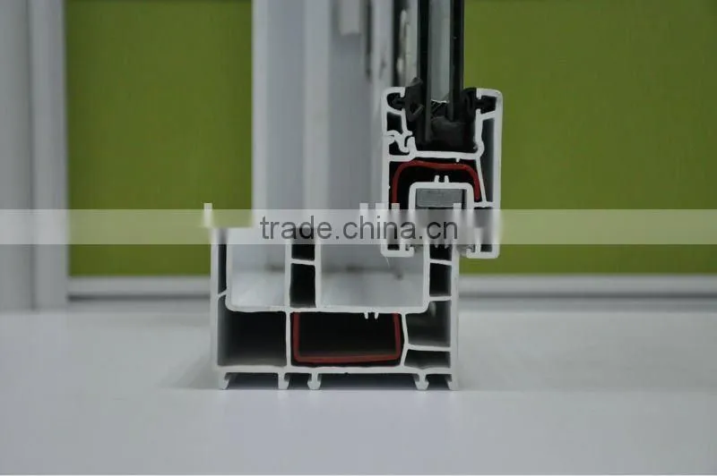 Plastic window- Conch UPVC Profiles for 83 sliding series
