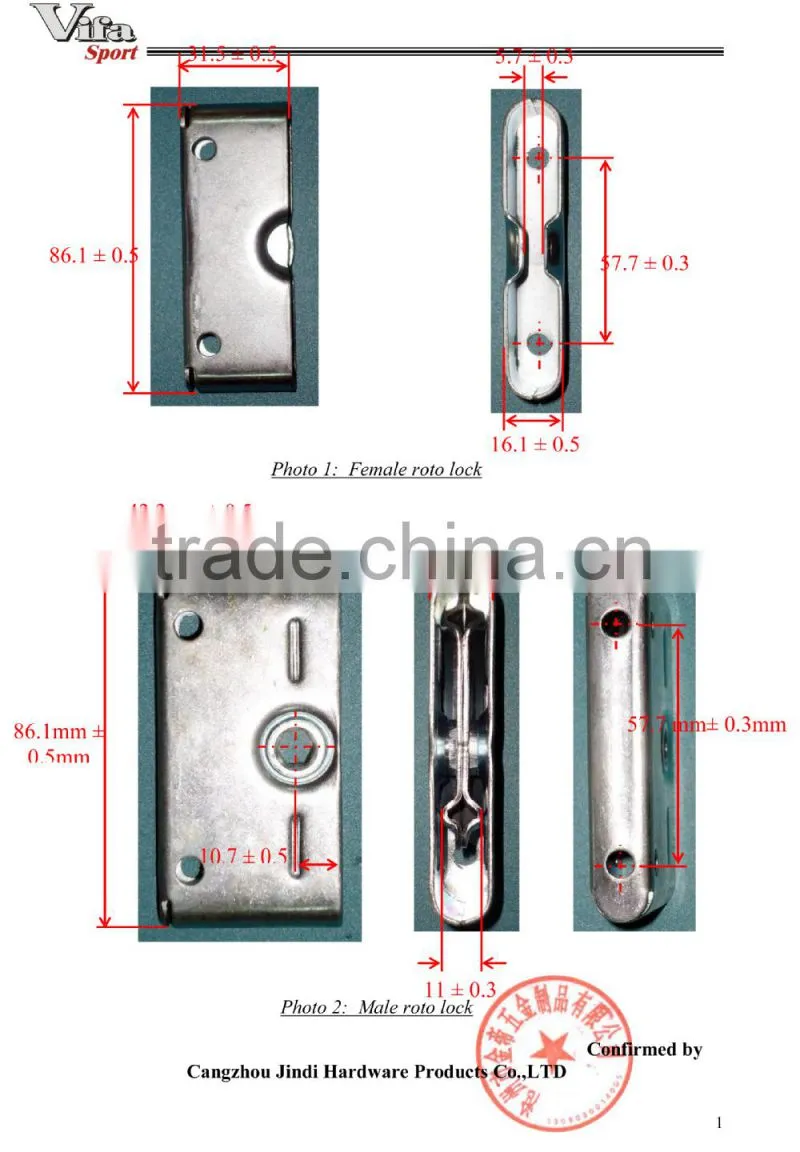 Stage lock LED box lock