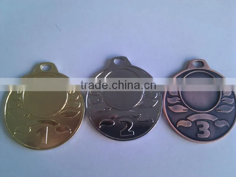 Three-dimensional ancient silver medal