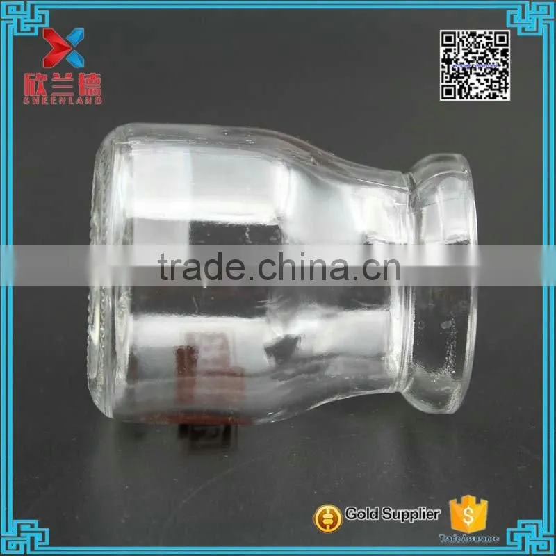 cheap wholesale 100ml glass pudding jar ice cream glass jar