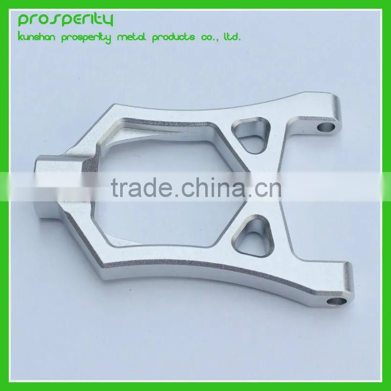 aluminum anodized spare parts with cnc milling processing