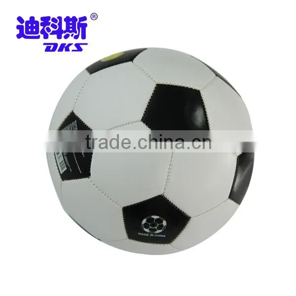 DKS PVC soccer ball use leather material