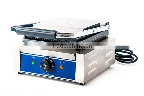 Tabletop Commercial Electric Panini maker iMettos Double Panini Grill