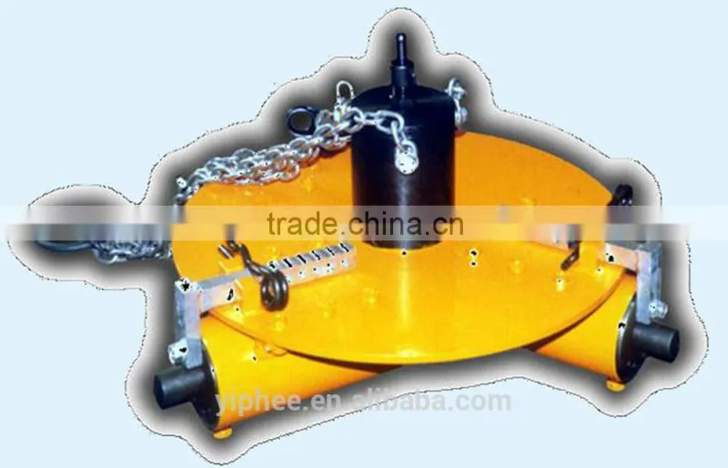 Electric building lining machine for induction furnace