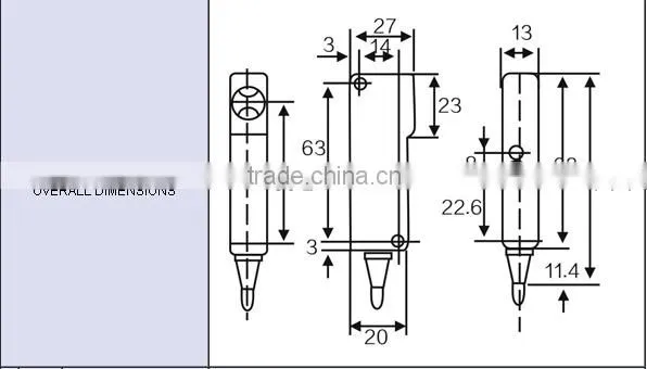 G64 Series 10-30VDC/90-250VAC NPN/PNP/2 Wires with NO/NC/NO+NC output Infrared capacitance Photoelectric Sensor Switches