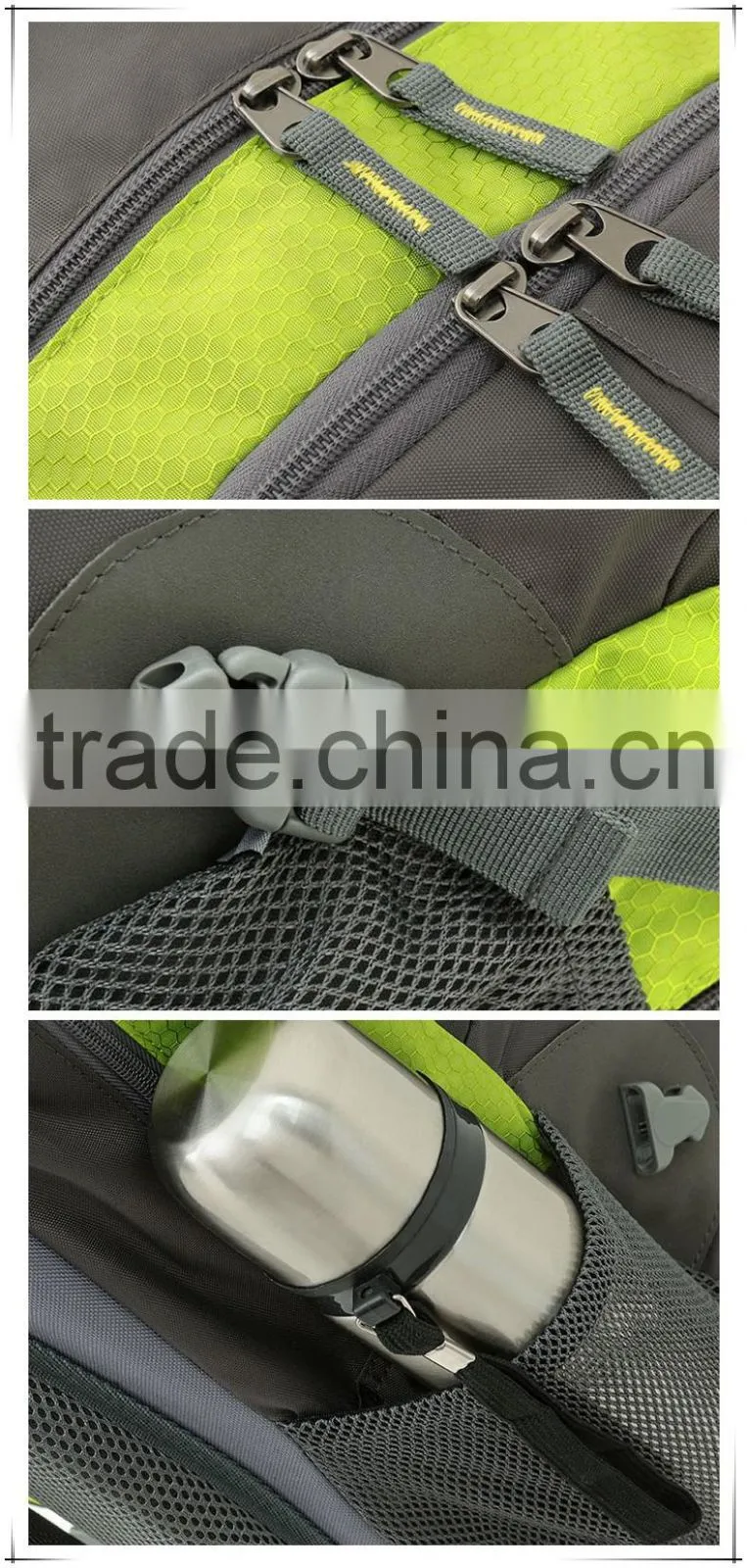 Outdoor backpack with high quality casual travelling sports backpack