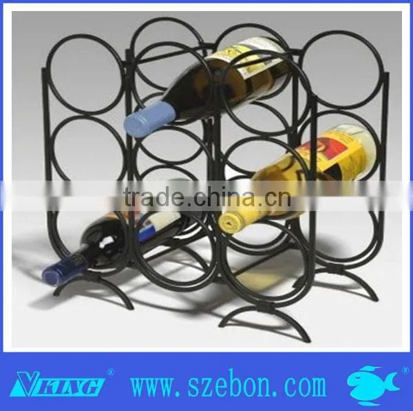 High quality stainless steel wine rack for five-star hotel