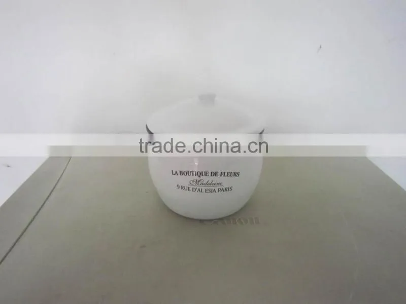 White color enamel jar set, canister, pot set