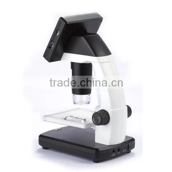 1000X 5M USB digital microscope with 3.5 inch LCD comply to CE/FCC/ROHS factory price
