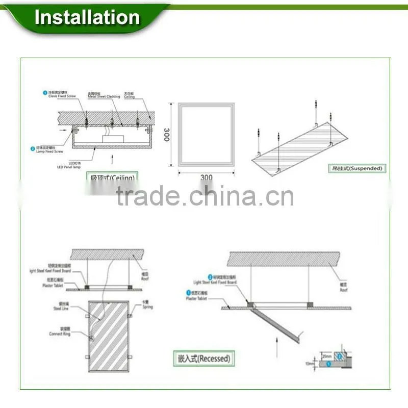 led panel light good quality, fast delivery time, hot selling
