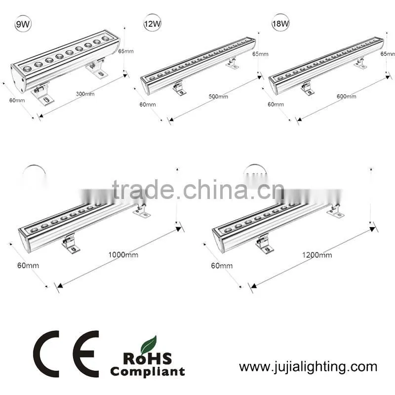 18W RGB Outdoor LED Wall Washer, Wall Wahser Outdoor, Outdoor led lights Wall Washer