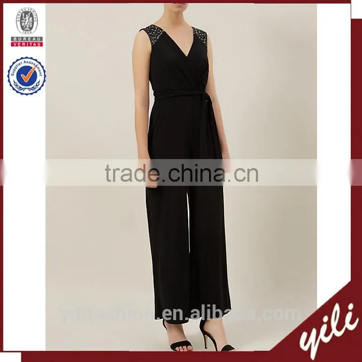 effortless elegance Beaded Jumpsuit cheap china wholesale clothing jumpsuit woman