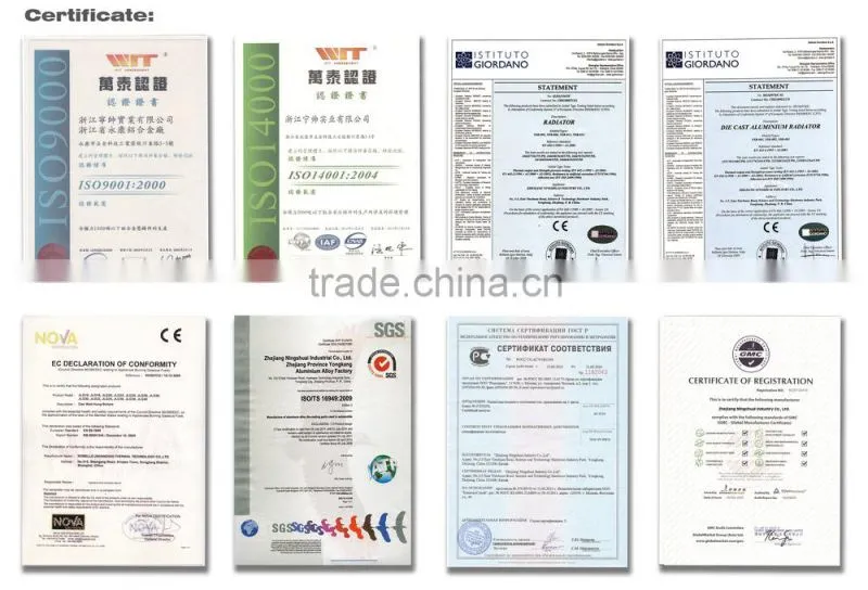 Steam heating radiators heating bimetal radiator