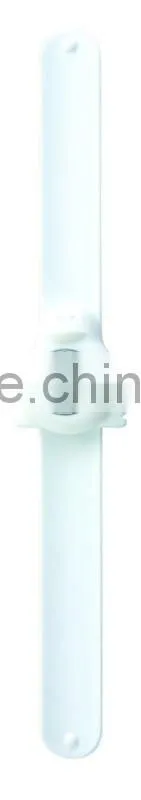 Slap Band Watch with Quartz Movement, Alloy Case and Silione Bands Material